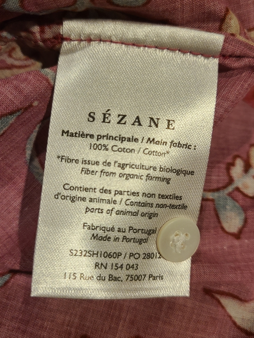 Sezane Pierro Shirt - Picture 4 of 8
